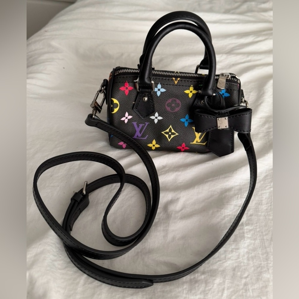 👑✅PRICE FIRM✅Black Fashion Mini Crossbody Speedy Bag. NWOT - Picture 15 of 16
